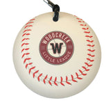 W Baseball Bag Tag